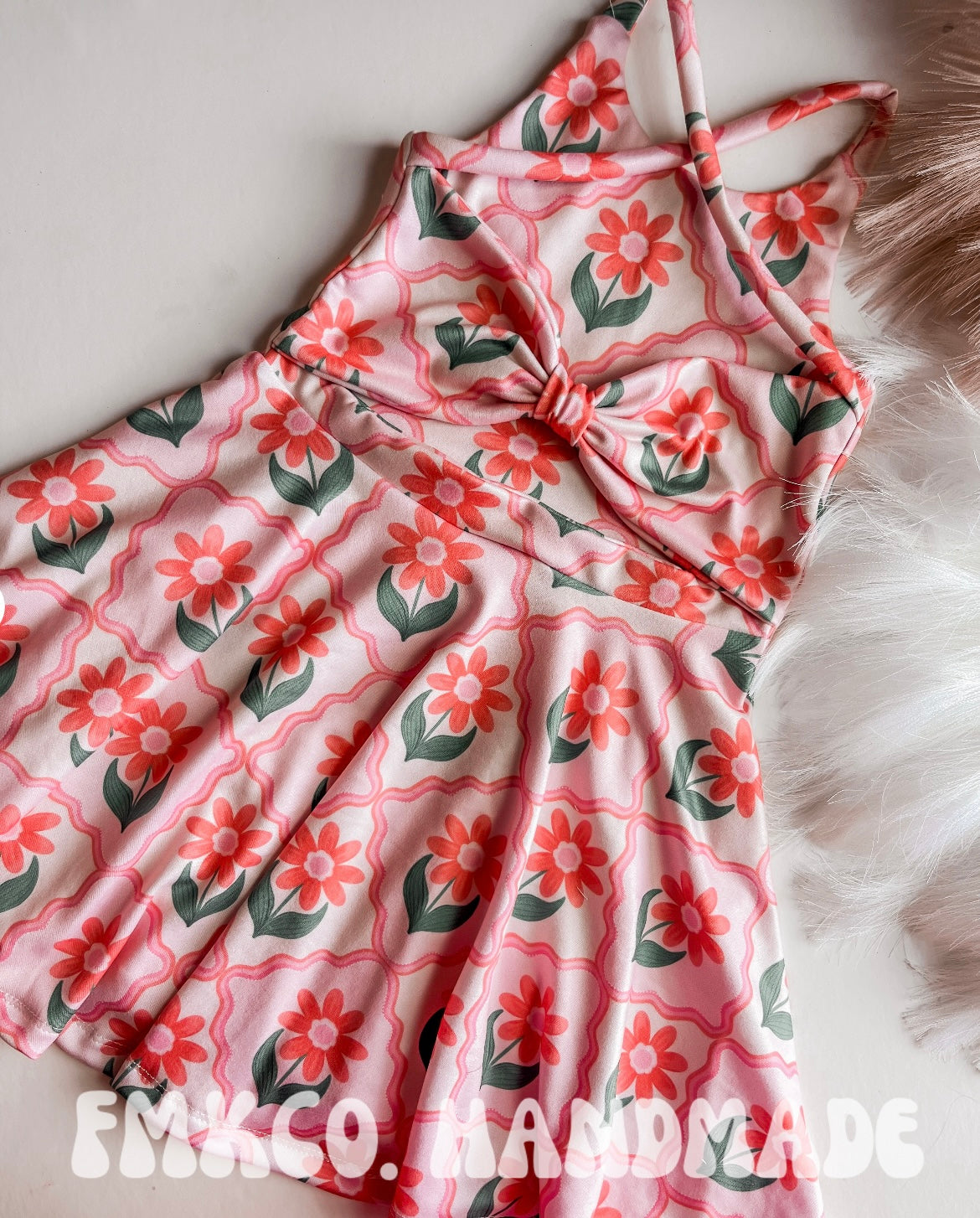 Bow Back Dress