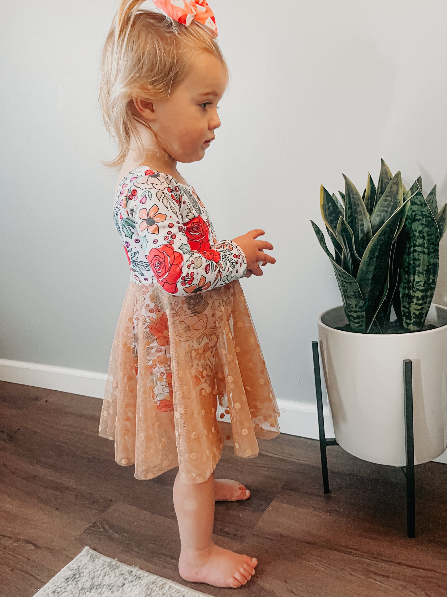 Mesh Leo Dress