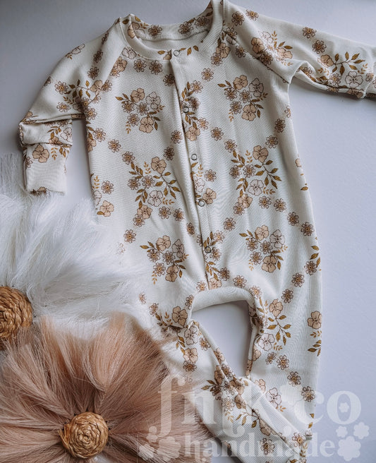 The Organic Collective Baby Snap Romper