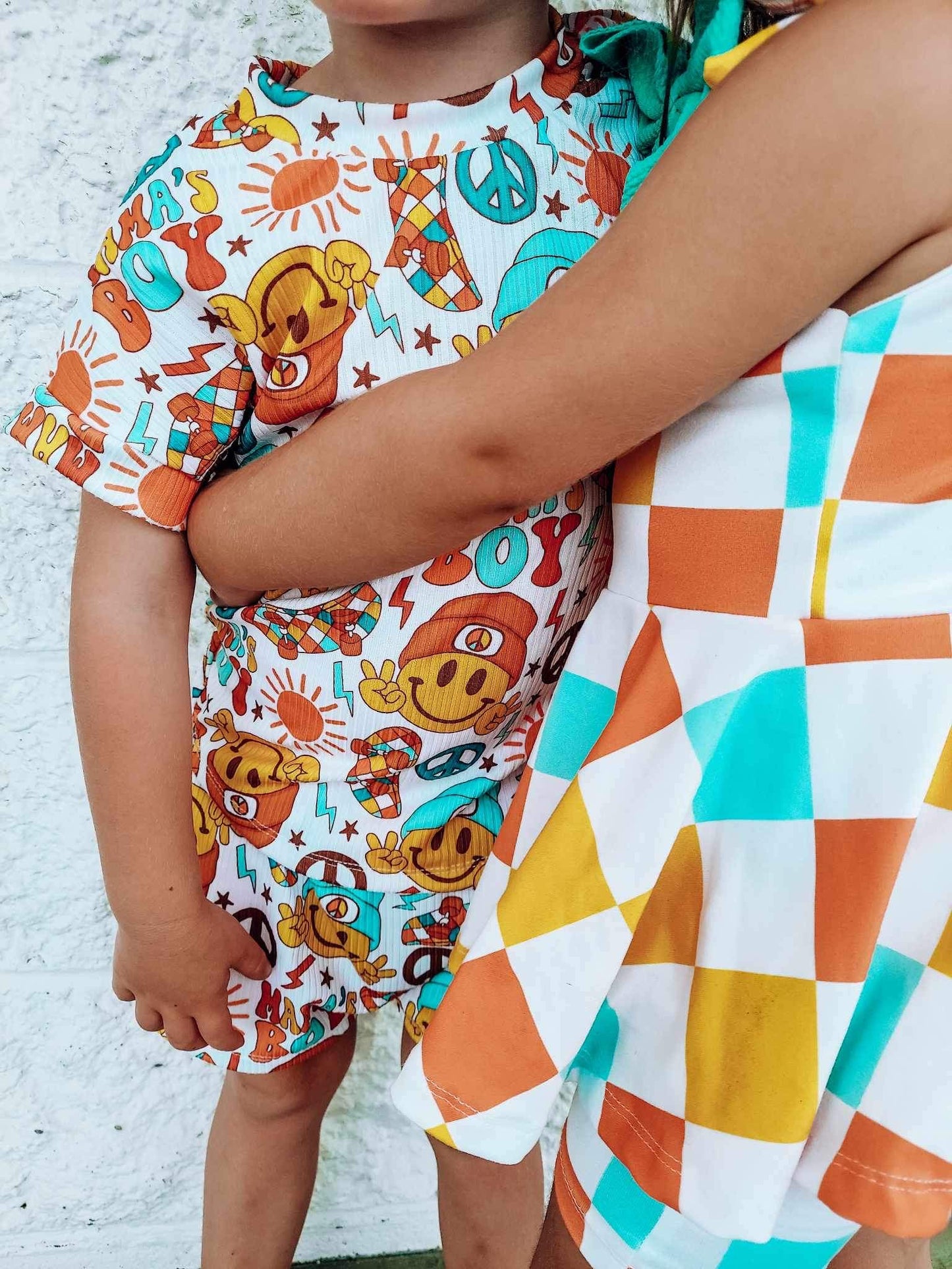 Checkered Leo with Shorties